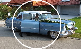 Brautauto Torte