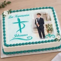 Tortenaufleger zu Kommunion, Firmung, Konfirmation