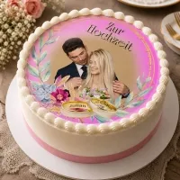 Tortenaufleger zur Hochzeit