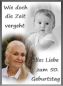 Preview: Rechteckiges Tortenfoto als Collage aus 2 Bildern (inkl. Wunschtext)
