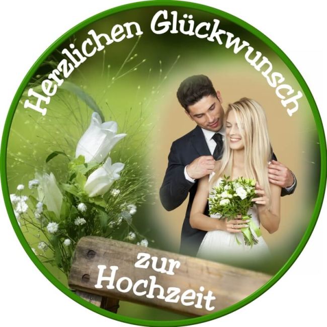 Tortenbild für die Hochzeit Motiv 15