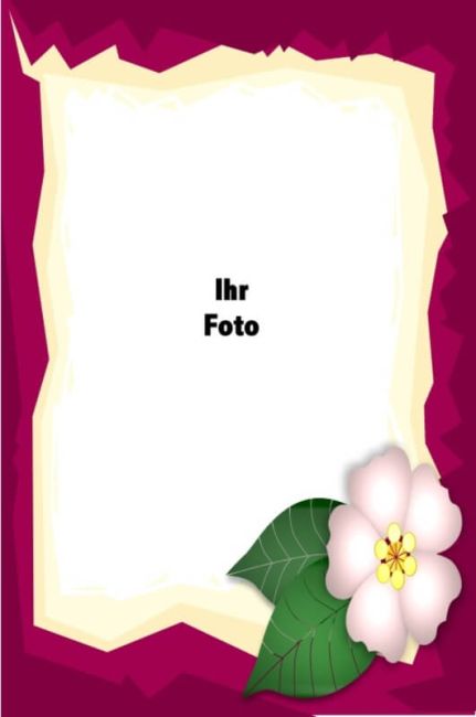 Personalisiertes Foto im Rahmen Motiv 5