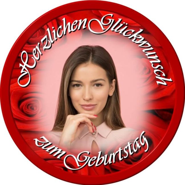 Essbarer Tortenaufleger zum Geburtstag Motiv 14