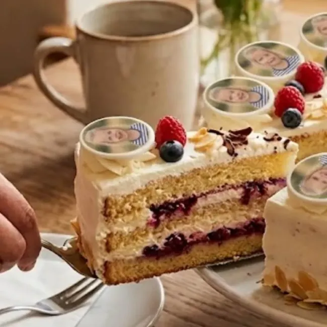 Runde essbare Bilder für Pralinen & Kleingebäck - 24 Stück (identische Motive)