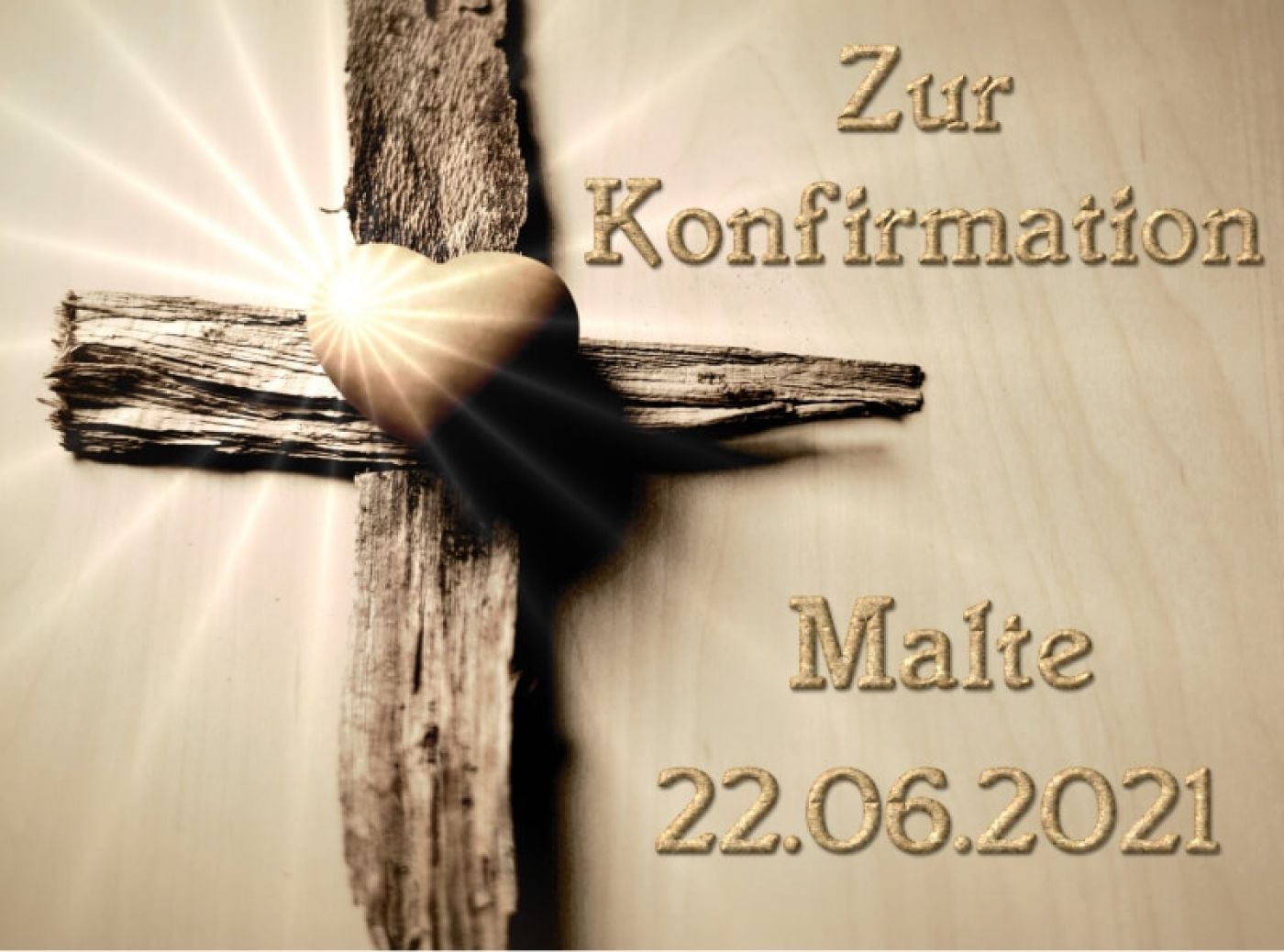Persönliches Tortenfoto zur Kommunion Motiv 24