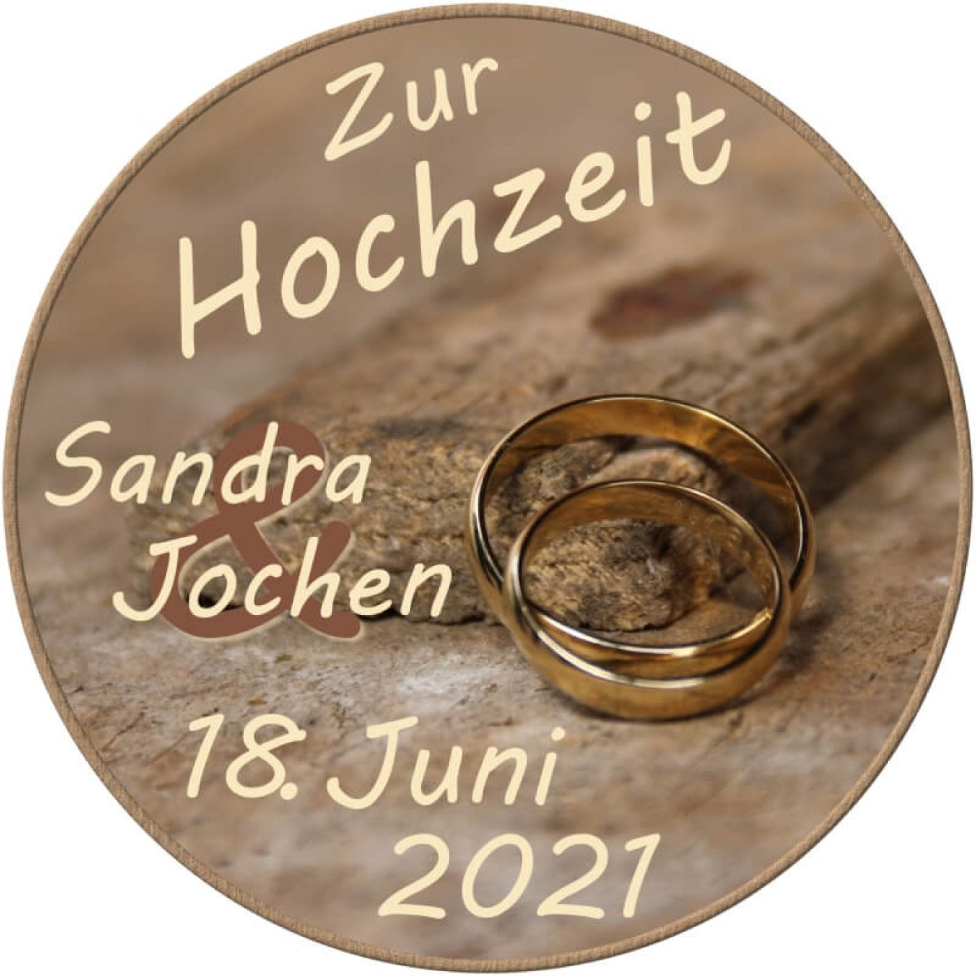 Tortenbild für die Hochzeit Motiv 20