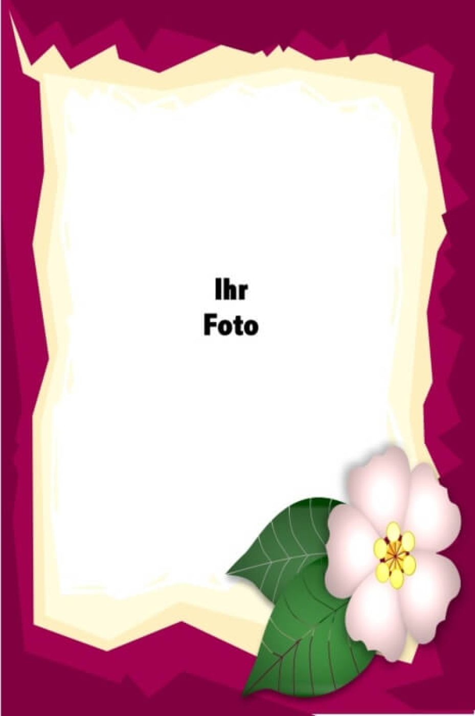 Personalisiertes Foto im Rahmen Motiv 5