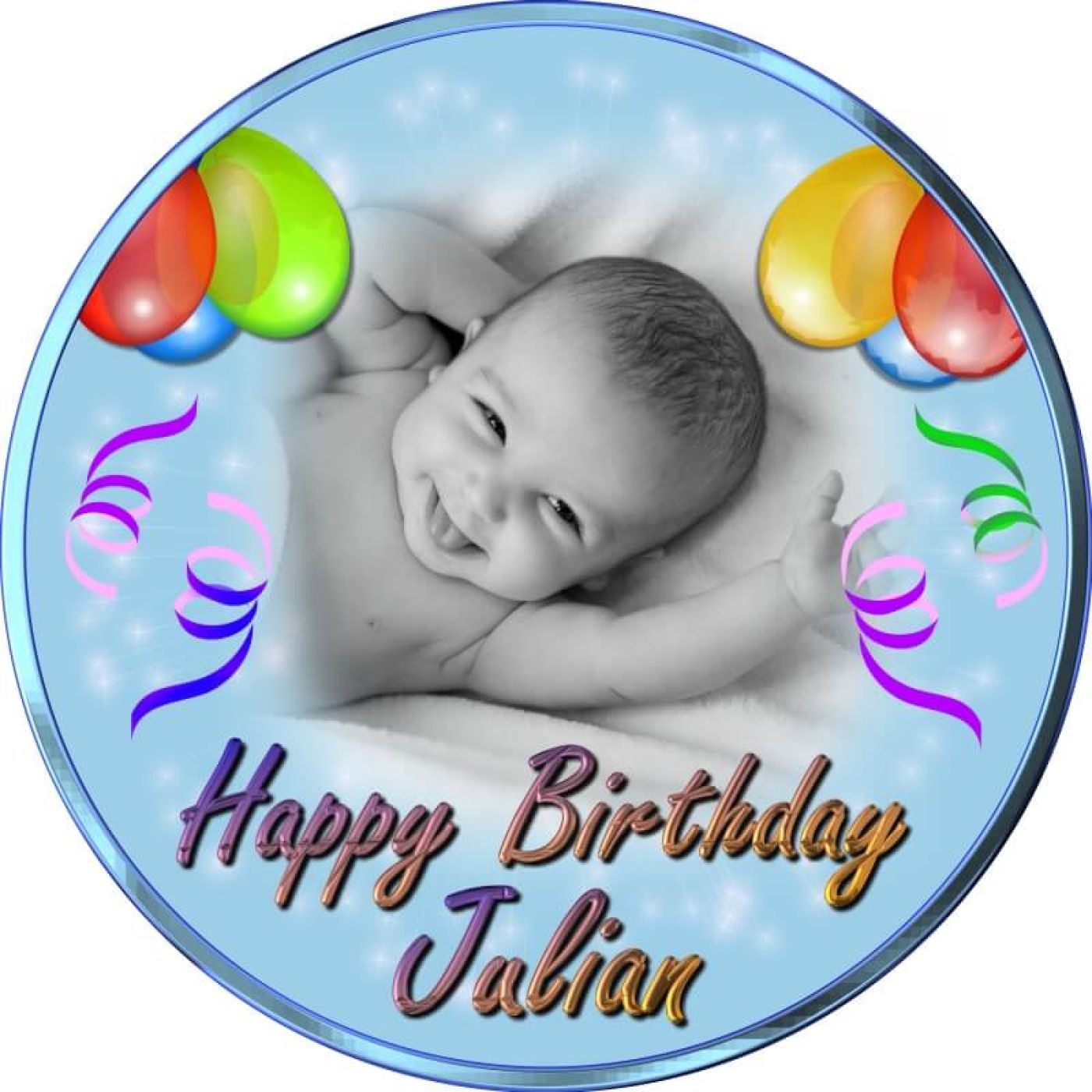 Essbarer Tortenaufleger zum Geburtstag Motiv 4