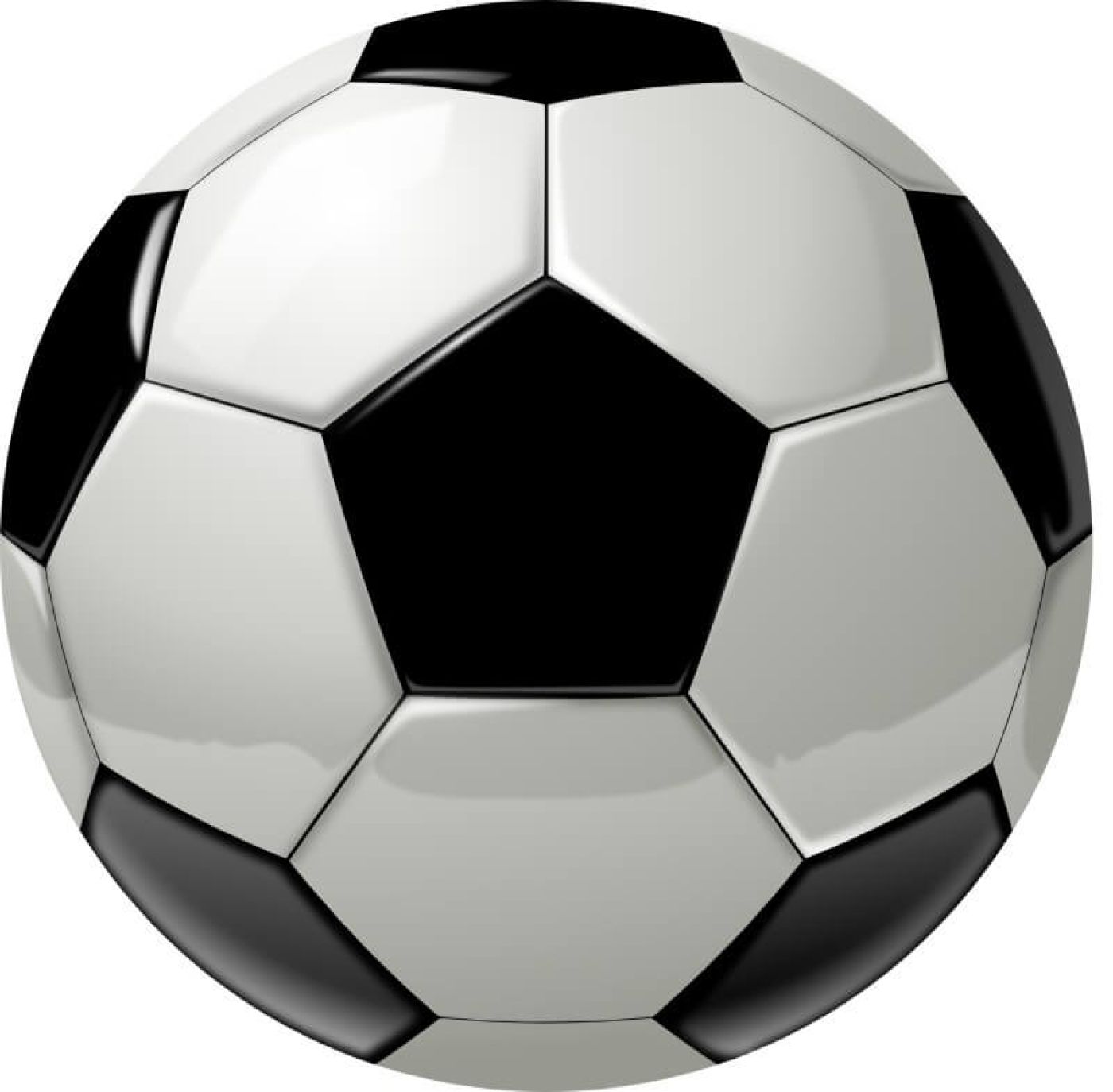 Zuckerbild im Fußball Design