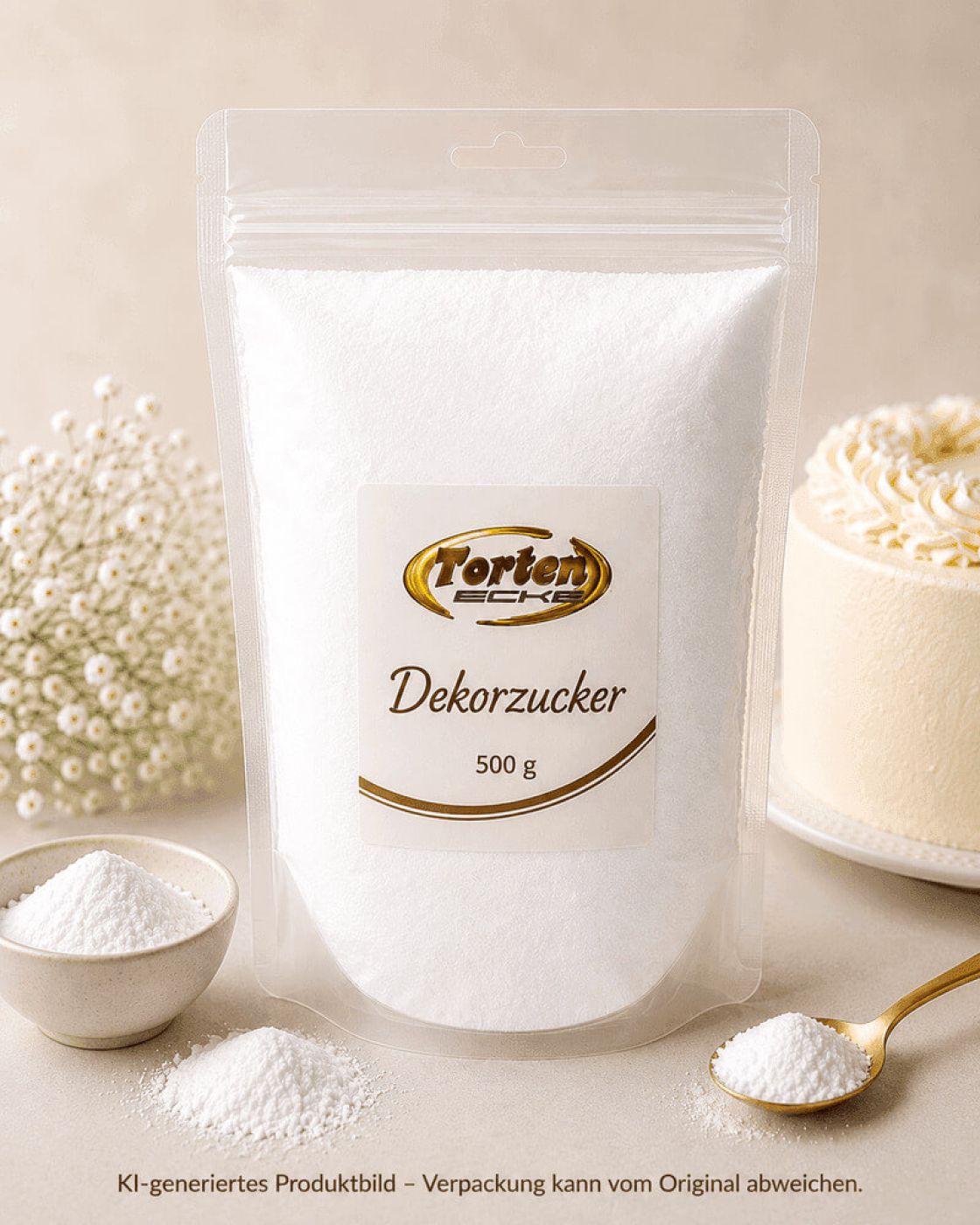 Dekorzucker 500g Grosspackung